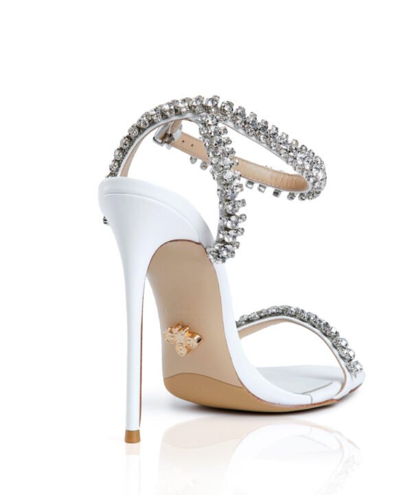Rhinestone Goddess white