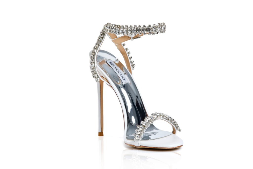 Rhinestone Goddess white