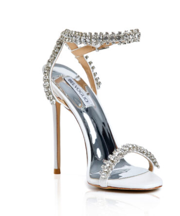 Rhinestone Goddess white